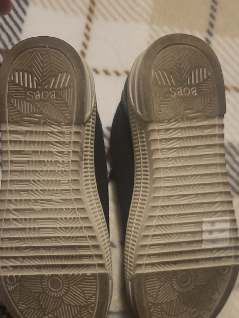 BOBS from Skechers Black Sneakers with Rose Gold Accents - Picture 5 of 5